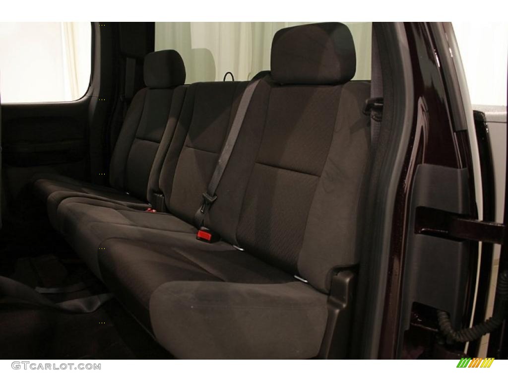 2009 Silverado 1500 LT Extended Cab 4x4 - Dark Cherry Red Metallic / Ebony photo #18
