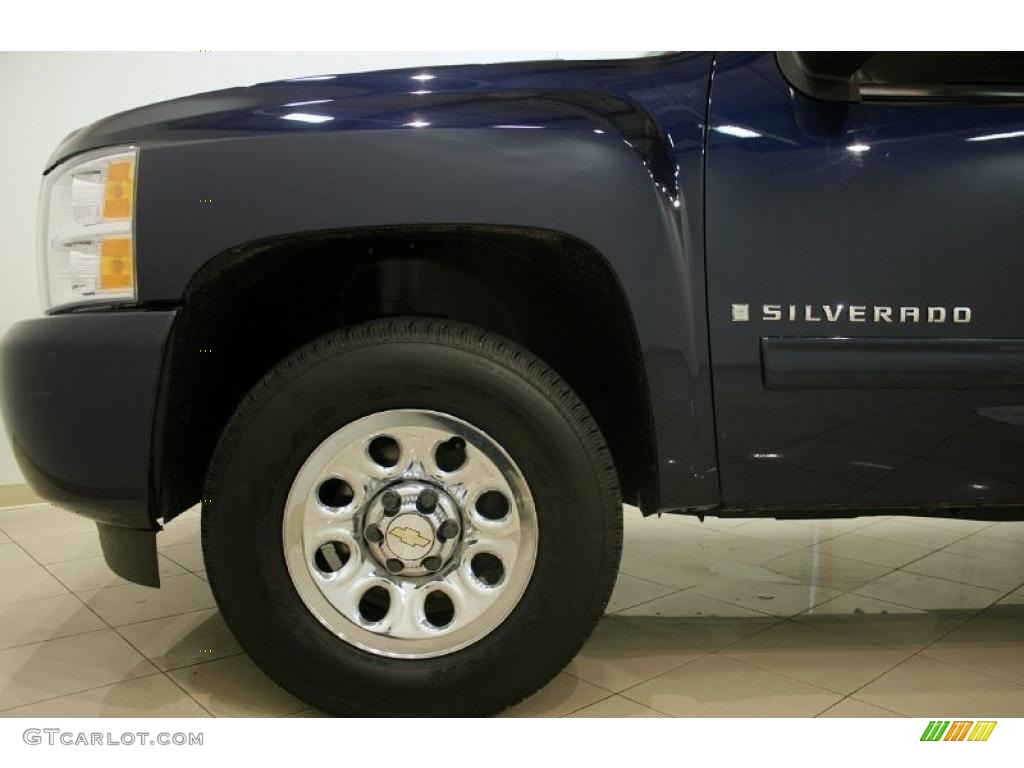 2009 Silverado 1500 LT Crew Cab 4x4 - Imperial Blue Metallic / Ebony photo #20