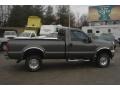 2002 Dark Shadow Grey Metallic Ford F350 Super Duty XLT Regular Cab 4x4  photo #5