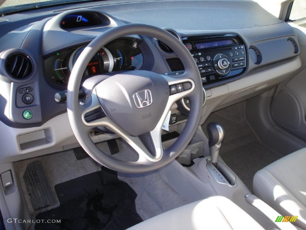 Gray Interior 2010 Honda Insight Hybrid LX Photo #26482569