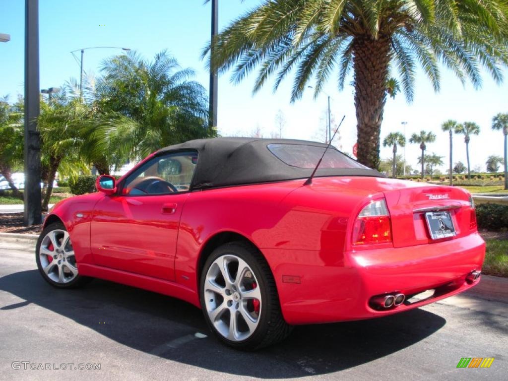 2002 Spyder Cambiocorsa - Rosso Mondiale (Bright Red) / Tabacco photo #8