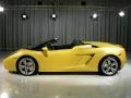 2006 Pearl Yellow Lamborghini Gallardo Spyder E-Gear  photo #14