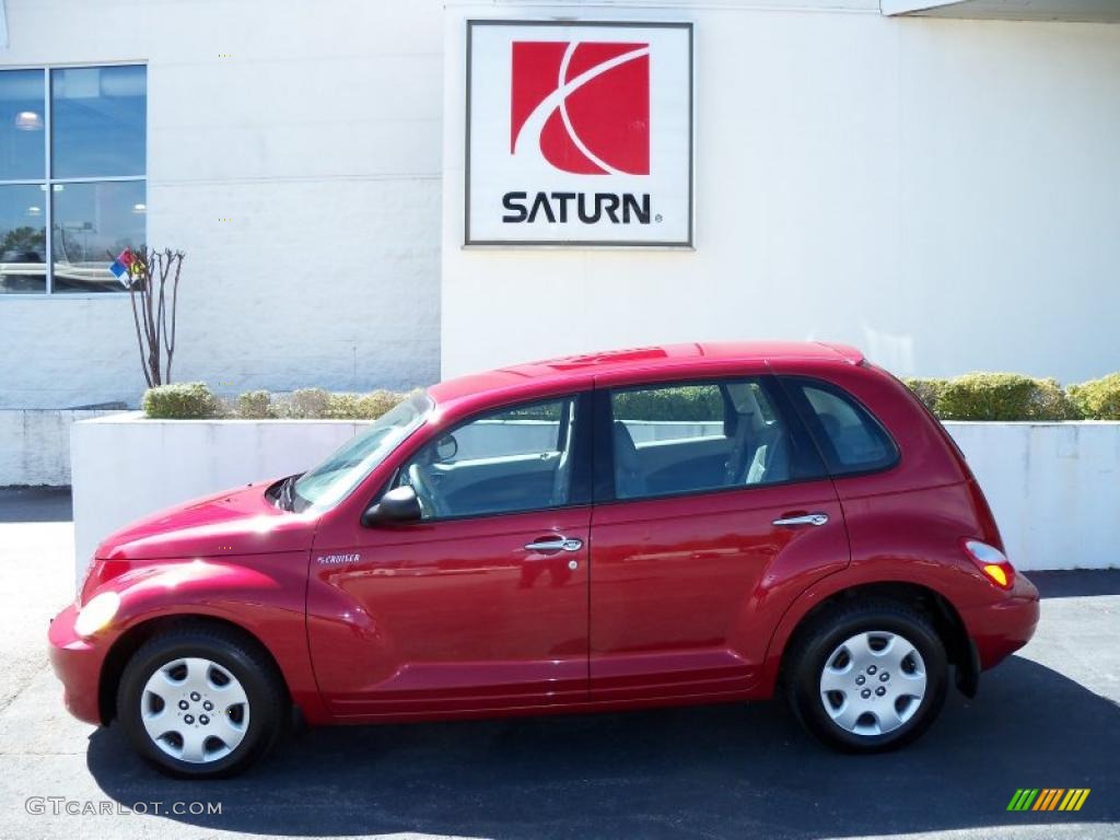 Inferno Red Crystal Pearl Chrysler PT Cruiser