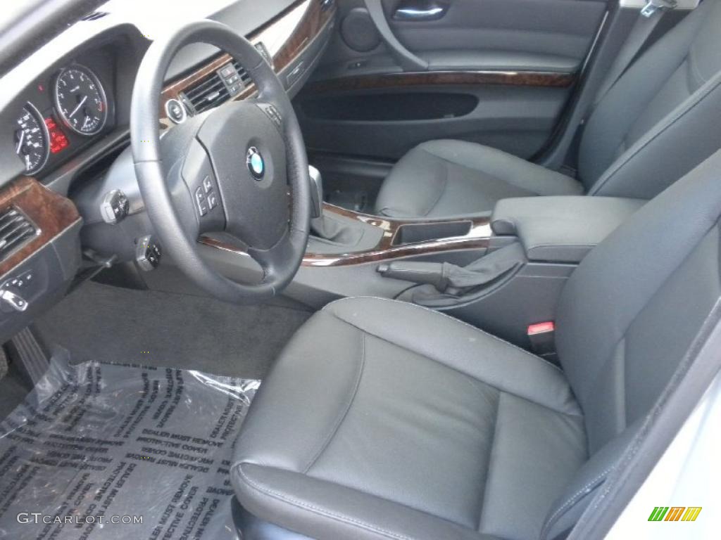 2009 3 Series 328i Sedan - Titanium Silver Metallic / Black photo #7
