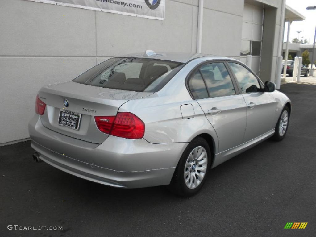 2009 3 Series 328i Sedan - Titanium Silver Metallic / Black photo #22
