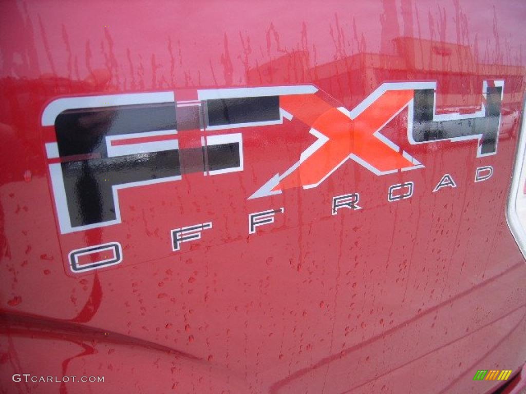 2010 F150 FX4 SuperCrew 4x4 - Red Candy Metallic / Black photo #16