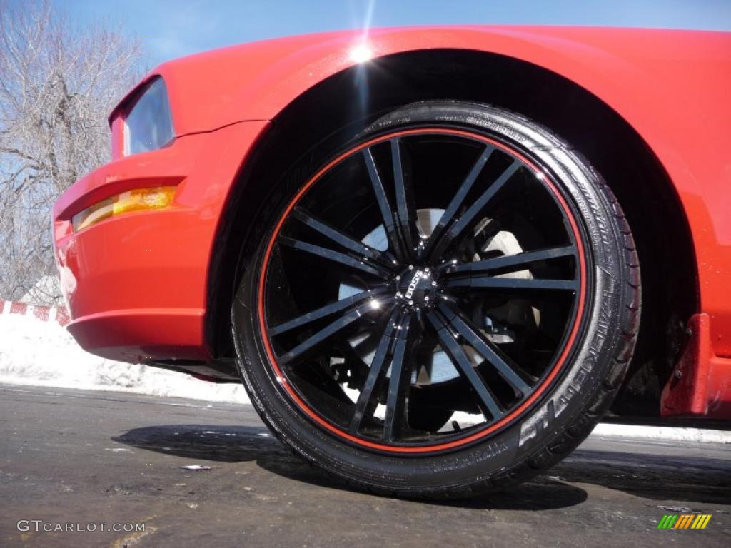 2006 Mustang GT Premium Coupe - Torch Red / Dark Charcoal photo #20