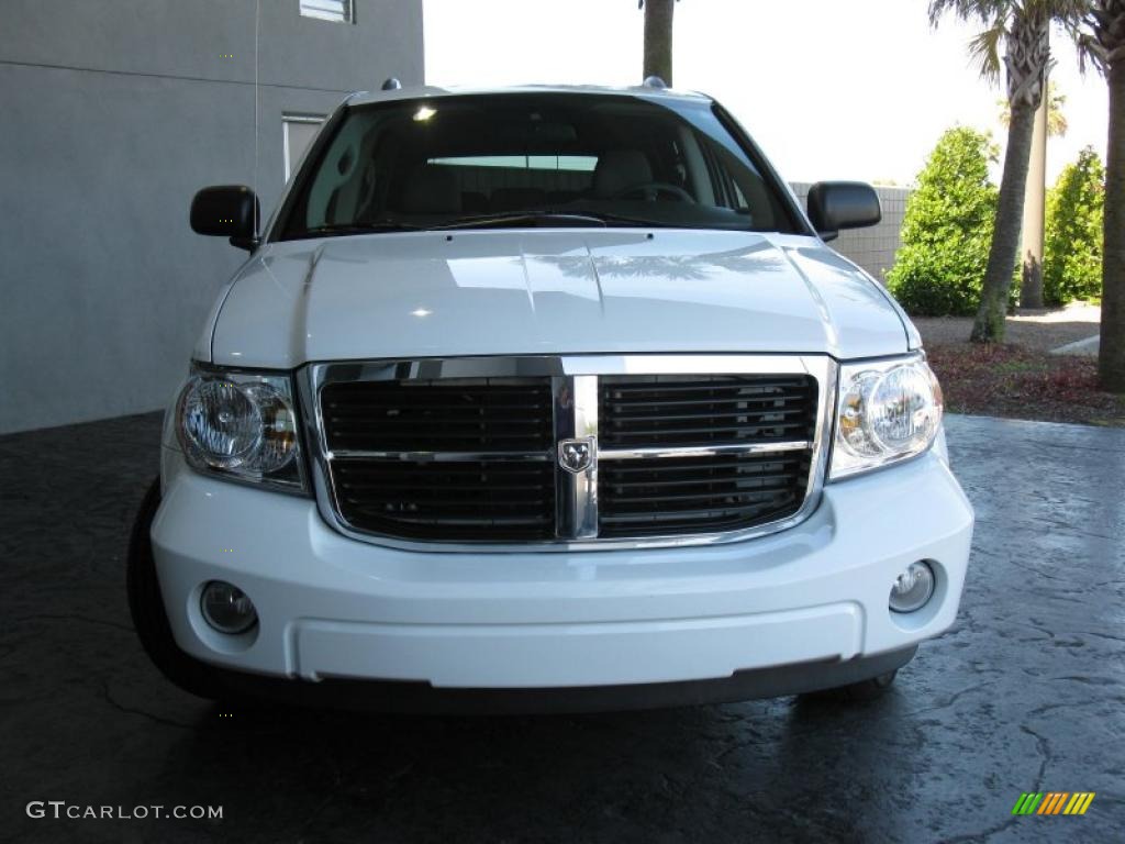 2009 Durango SLT - Bright White / Dark Slate Gray/Light Slate Gray photo #3