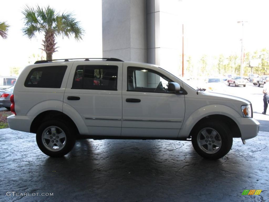 2009 Durango SLT - Bright White / Dark Slate Gray/Light Slate Gray photo #5