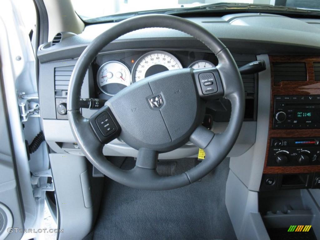 2009 Durango SLT - Bright White / Dark Slate Gray/Light Slate Gray photo #20