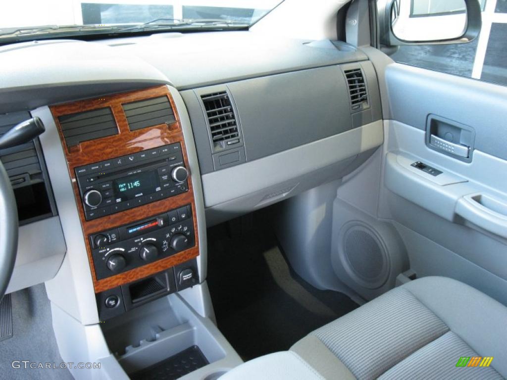 2009 Durango SLT - Bright White / Dark Slate Gray/Light Slate Gray photo #21