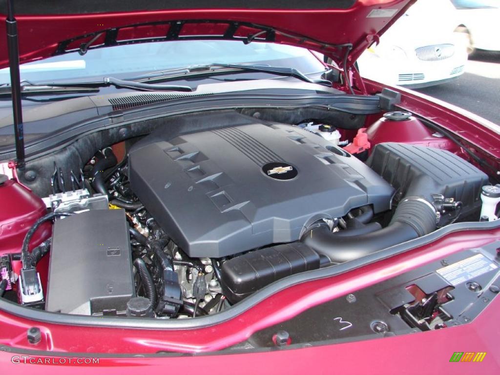 2010 Camaro LT/RS Coupe - Red Jewel Tintcoat / Black photo #5