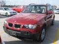 2005 Flamenco Red Metallic BMW X3 3.0i  photo #1