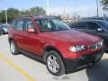 2005 Flamenco Red Metallic BMW X3 3.0i  photo #6