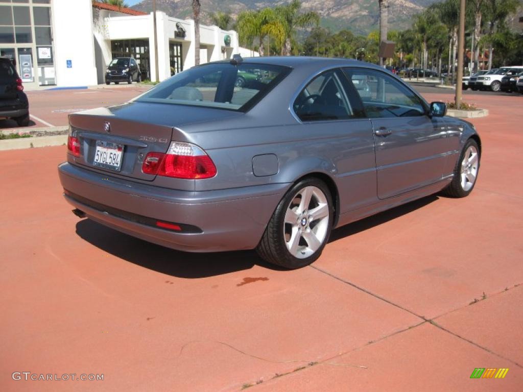 2006 3 Series 325i Coupe - Silver Grey Metallic / Grey photo #4