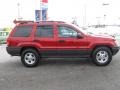 2001 Inferno Red Crystal Pearl Jeep Grand Cherokee Laredo 4x4  photo #2