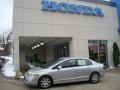 2007 Alabaster Silver Metallic Honda Civic LX Sedan  photo #1