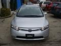 2007 Alabaster Silver Metallic Honda Civic LX Sedan  photo #7