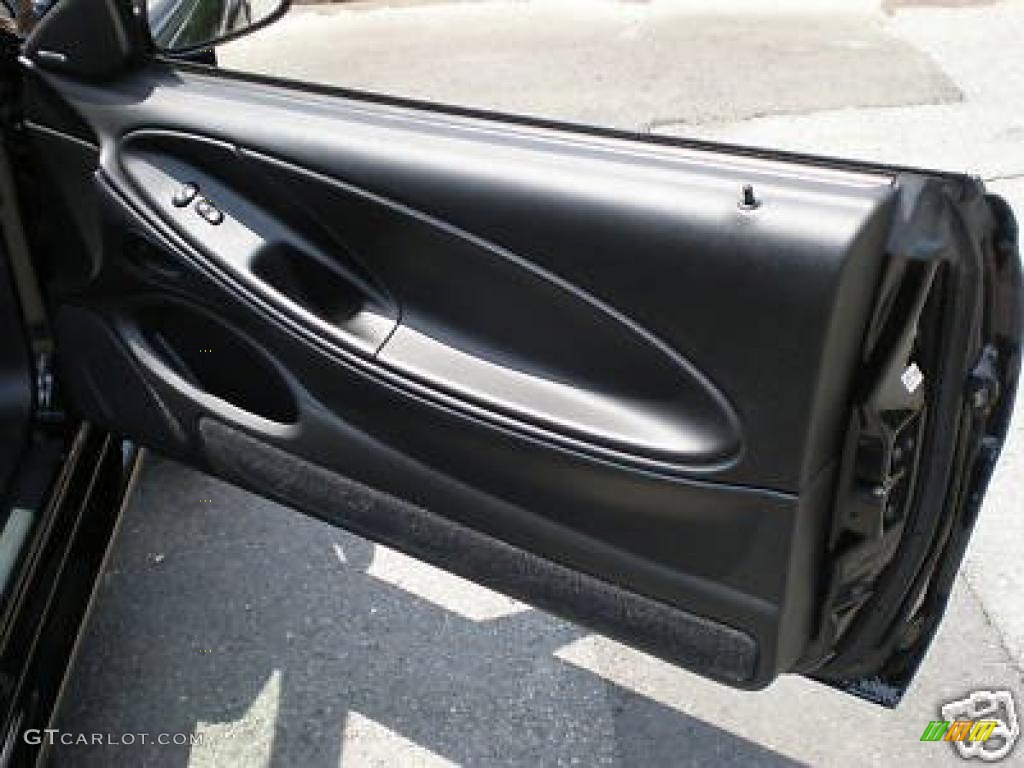 1998 Mustang SVT Cobra Convertible - Black / Black photo #33