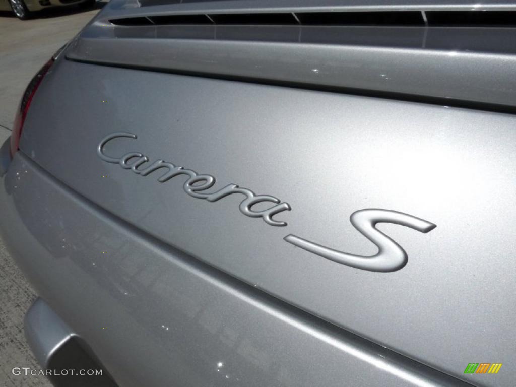 2005 911 Carrera S Coupe - Silver / Black photo #8