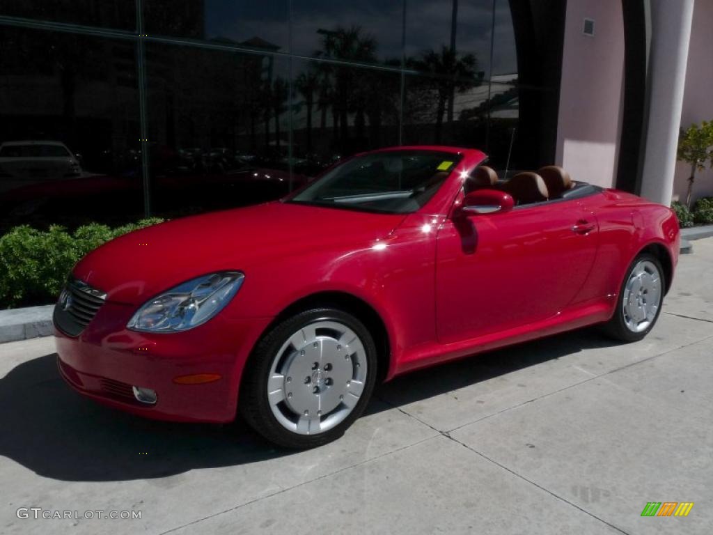 2005 SC 430 - Absolutely Red / Saddle photo #1