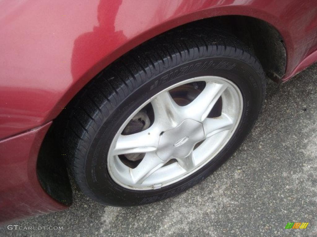 2003 Alero GL Coupe - Ruby Red Metallic / Neutral photo #7