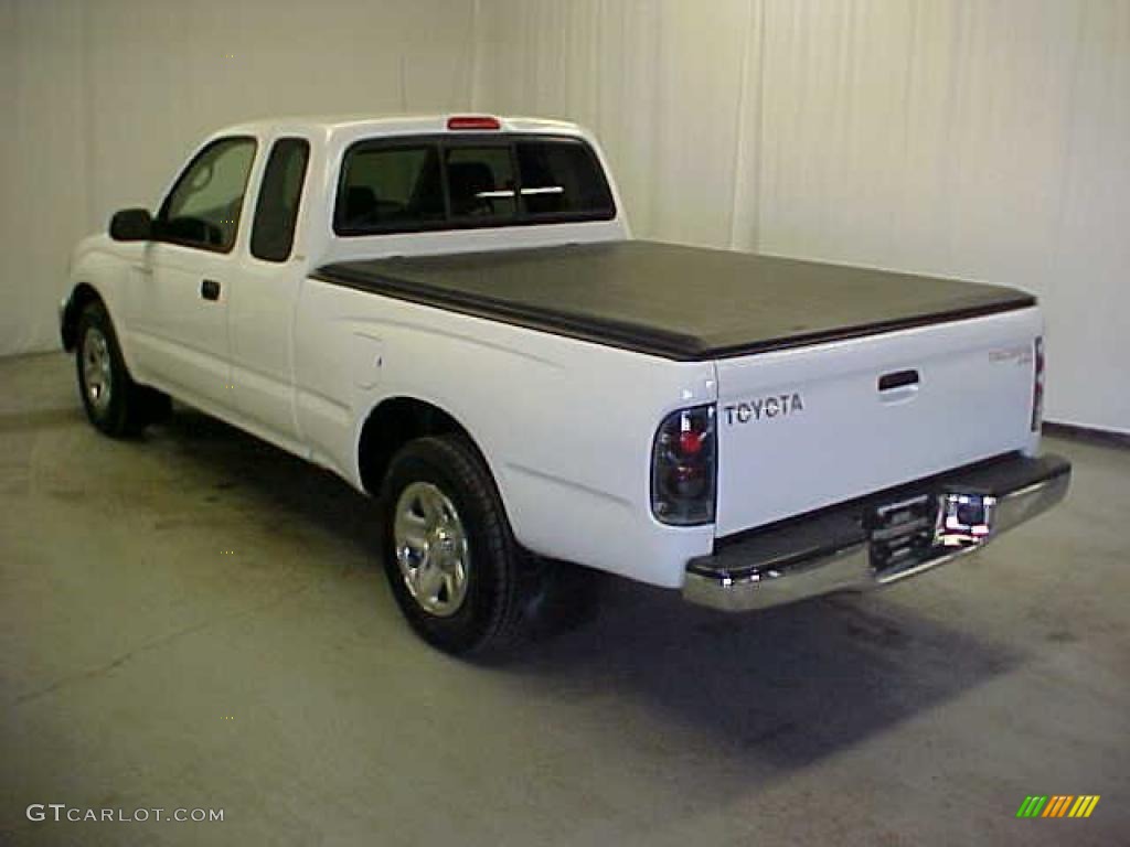 2004 Tacoma Xtracab - Super White / Oak photo #23