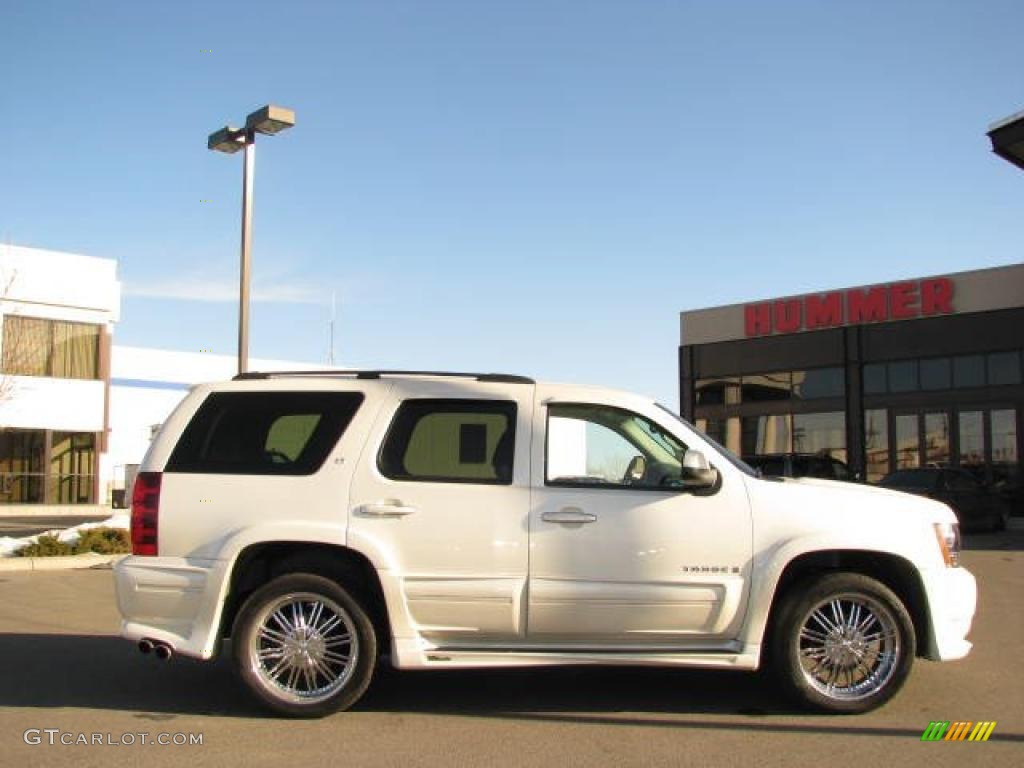 2007 Tahoe LT 4x4 - Summit White / Dark Titanium/Light Titanium photo #6