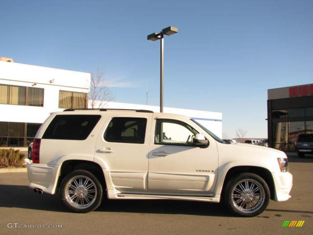 2007 Tahoe LT 4x4 - Summit White / Dark Titanium/Light Titanium photo #7