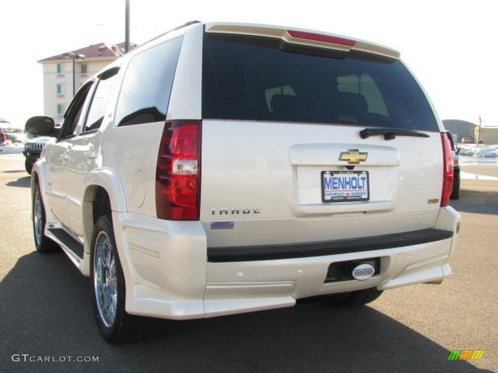 2007 Tahoe LT 4x4 - Summit White / Dark Titanium/Light Titanium photo #9