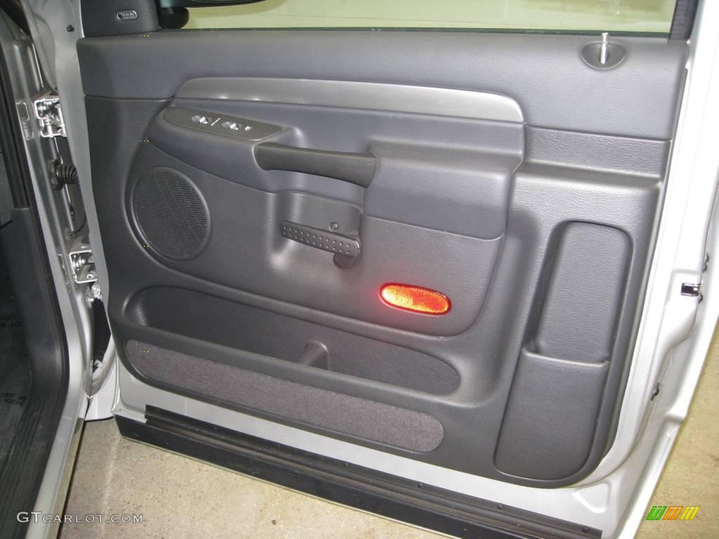 2004 Ram 1500 SRT-10 Regular Cab - Bright Silver Metallic / Dark Slate Gray photo #10