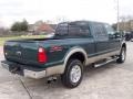 2008 Forest Green Metallic Ford F250 Super Duty Lariat Crew Cab 4x4  photo #5