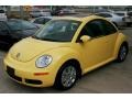 2010 Sunflower Yellow Volkswagen New Beetle 2.5 Coupe  photo #3