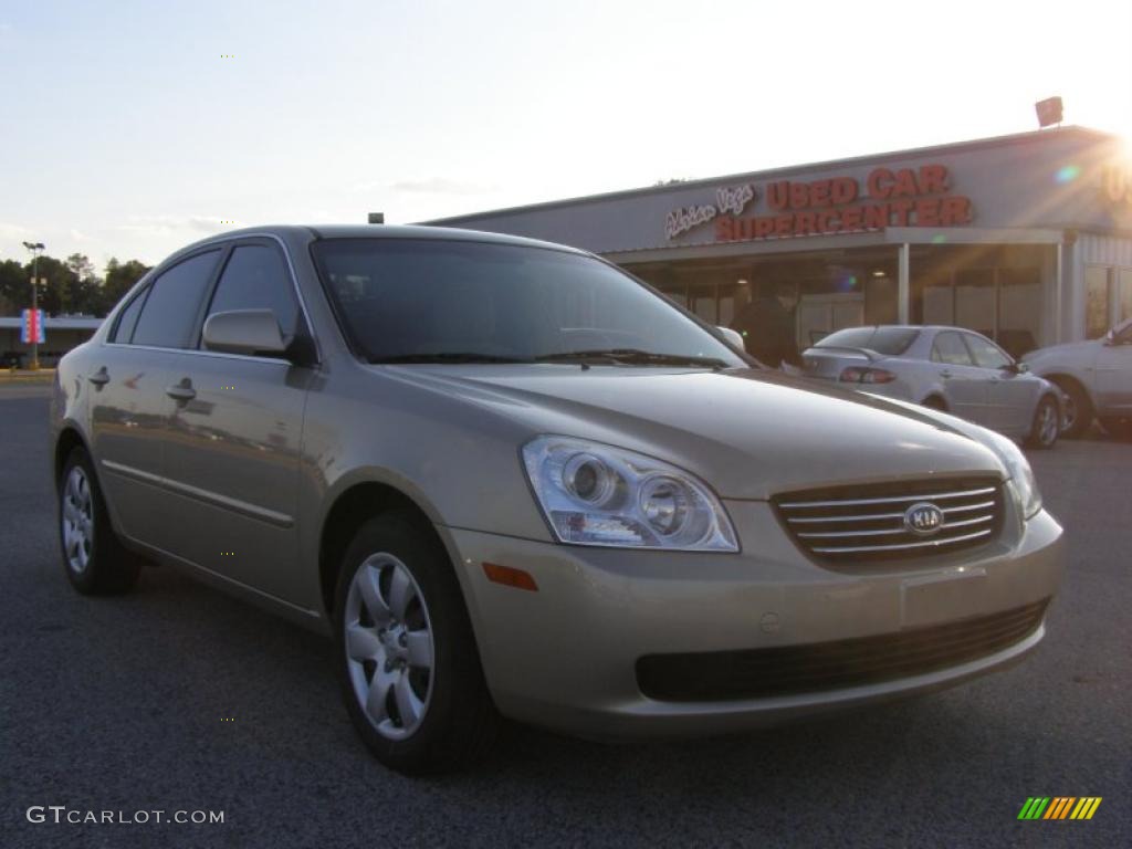 2007 Optima LX - Light Almond Beige Metallic / Beige photo #1