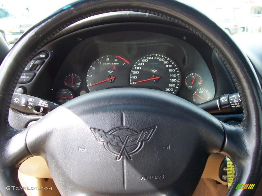 2000 Corvette Coupe - Light Pewter Metallic / Light Oak photo #10