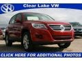 Wild Cherry Metallic - Tiguan S Photo No. 1