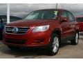 Wild Cherry Metallic - Tiguan S Photo No. 3