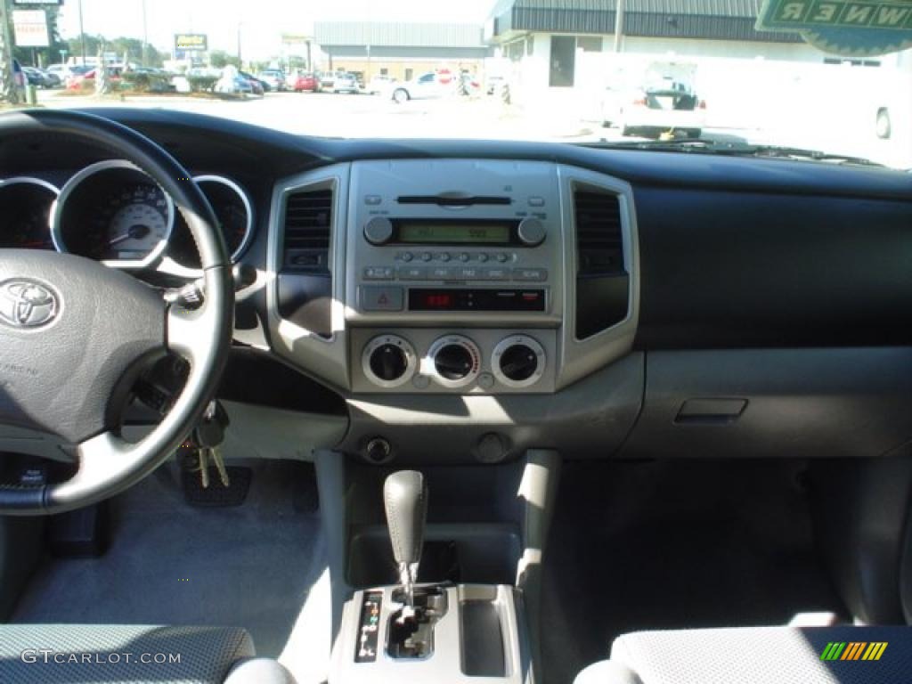 2007 Tacoma V6 PreRunner TRD Double Cab - Impulse Red Pearl / Graphite Gray photo #8