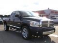 Patriot Blue Pearl 2008 Dodge Ram 1500 Laramie Quad Cab