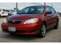 2006 Impulse Red Pearl Toyota Corolla CE  photo #21