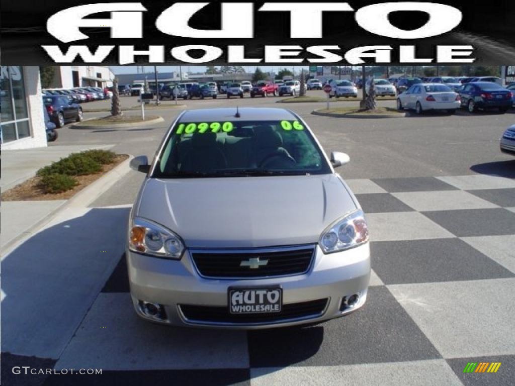 2006 Malibu LTZ Sedan - Silverstone Metallic / Titanium Gray photo #2