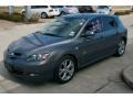 2008 Galaxy Gray Mica Mazda MAZDA3 s Grand Touring Hatchback  photo #3