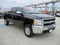 2008 Black Chevrolet Silverado 2500HD LTZ Crew Cab 4x4  photo #2