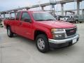 2005 Fire Red GMC Canyon SLE Extended Cab  photo #2