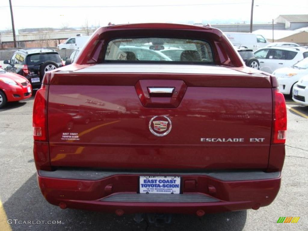 2005 Escalade EXT AWD - Red E / Shale photo #4