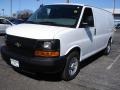 2009 Summit White Chevrolet Express 1500 Cargo Van  photo #1