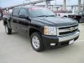 2008 Black Chevrolet Silverado 1500 Z71 Crew Cab 4x4  photo #2