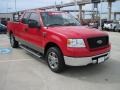 2006 Bright Red Ford F150 XLT SuperCab  photo #2