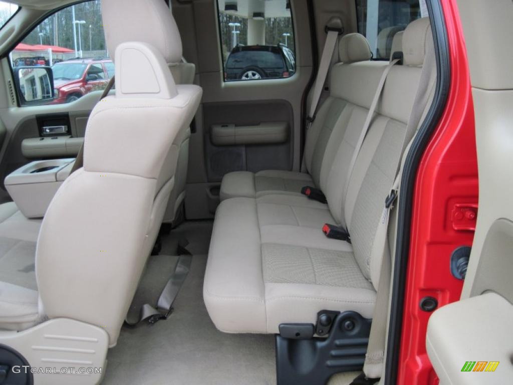 2006 F150 XLT SuperCab - Bright Red / Medium/Dark Flint photo #10