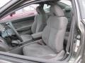 2007 Galaxy Gray Metallic Honda Civic LX Coupe  photo #12